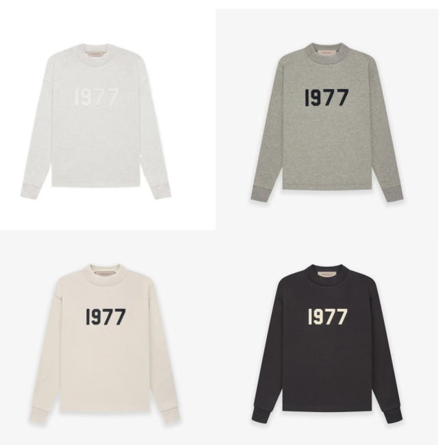 1:1 quality version 1977 flocking printed tee