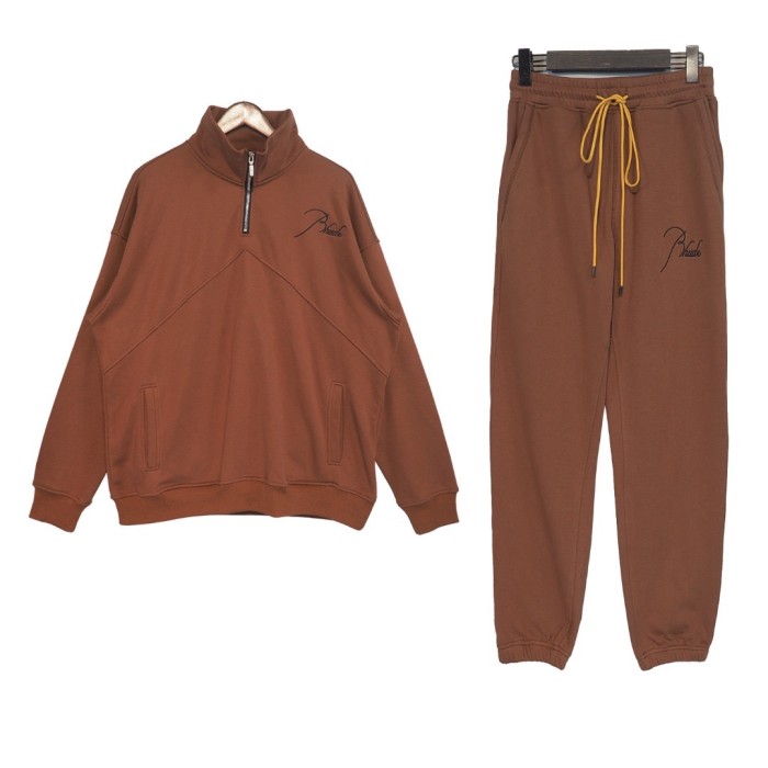 [Buy more Save more]Small embroidered logo sports jacket & pants-