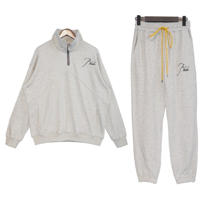 [Buy more Save more]Small embroidered logo sports jacket & pants-