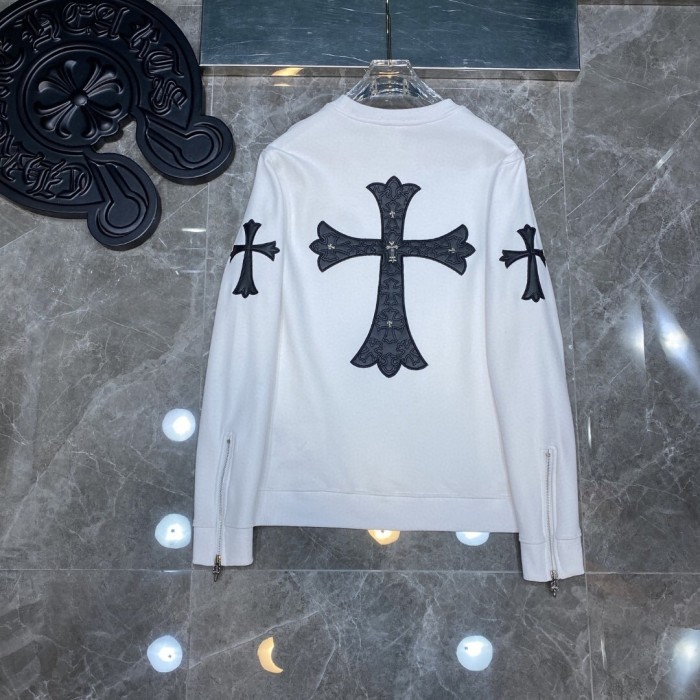 [Buy more Save more]sheepskin logo sweatshirt black white