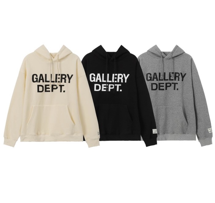 [buy more save more]Cloth hoodie with large letter cuffs- 19374132