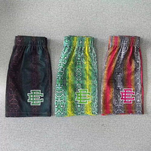 New Version 1:1 quality Eric Emanuel new style python-patterned shorts-