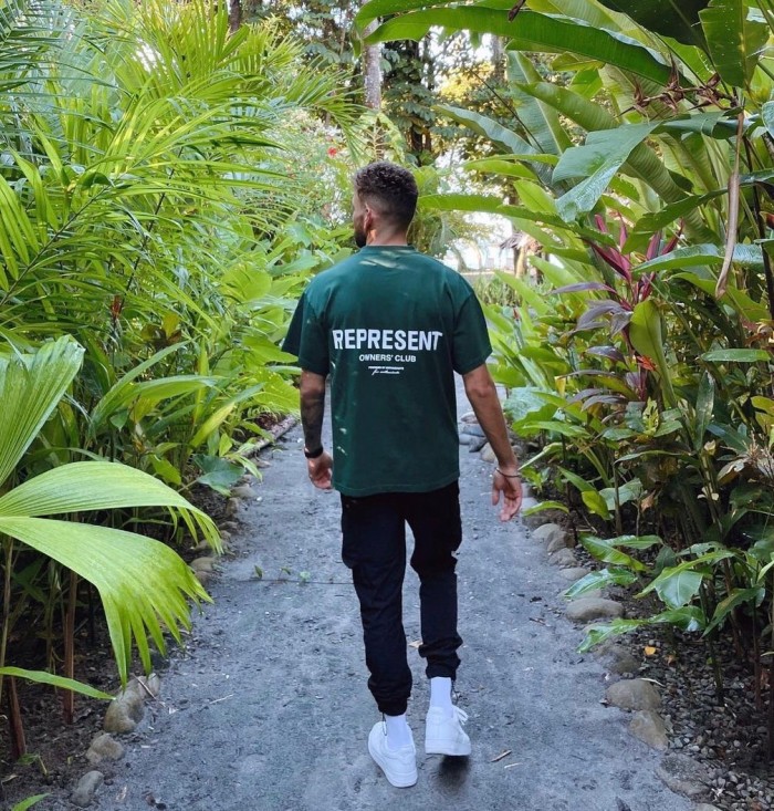 [buy more save more] Basic letter multicolor tee