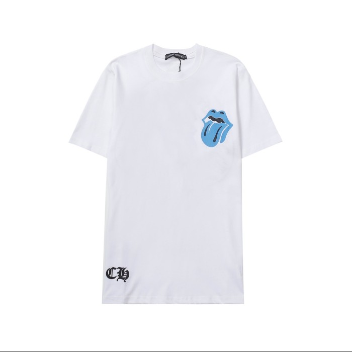 Blue tongue and horseshoe print tee 2 colors