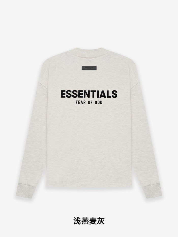 [Big & Tall for weights up to 220 lbs]1:1 quality version Black Flocking Letter Print long-sleeve T-shirt