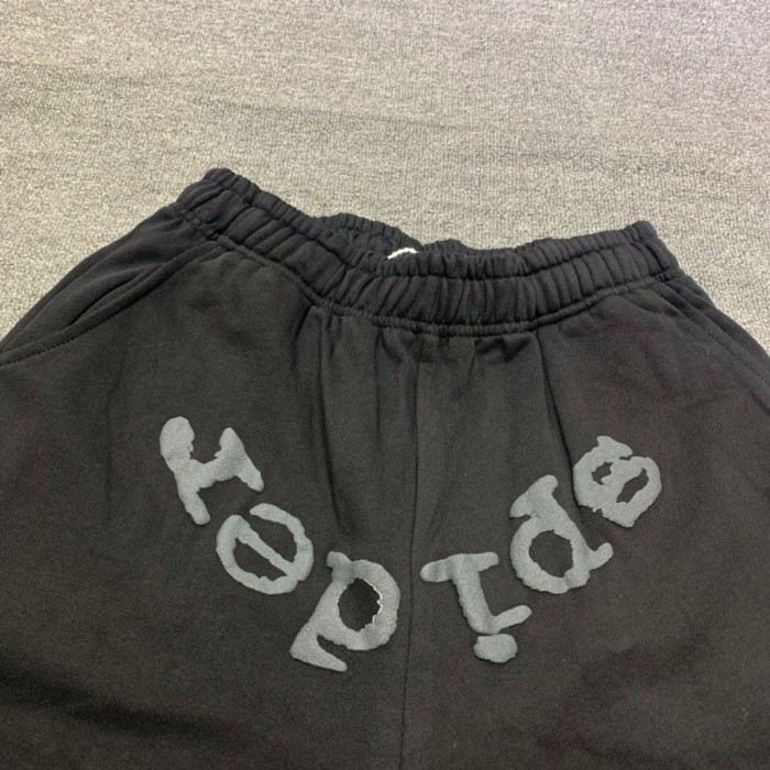 [buy more save more] Young Thug Sp5der Black letters black pants