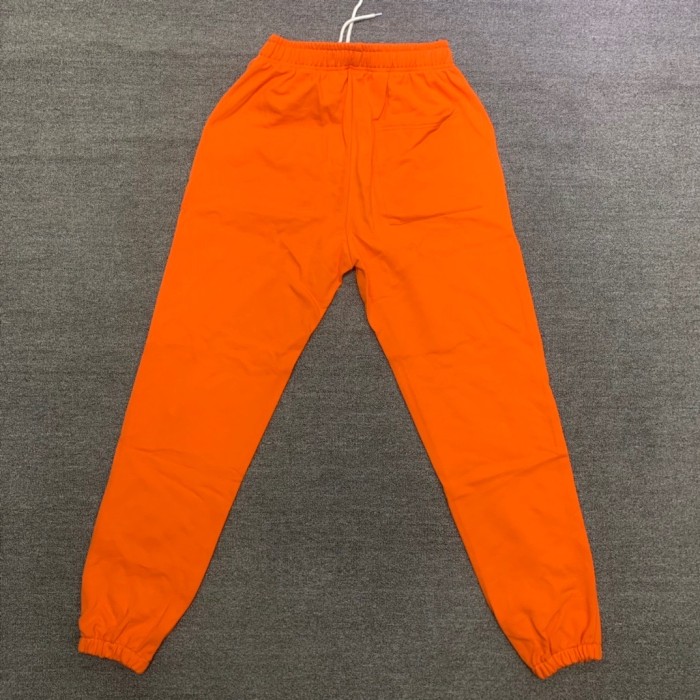 [buy more save more] Young Thug Sp5der White lettered orange pants