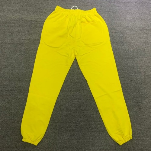 [buy more save more]  Young Thug Sp5der Yellow pants with white letters
