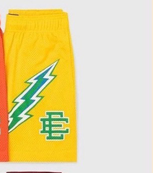  Eric Emanuel Double Lightning Shorts New Color 10 Colors