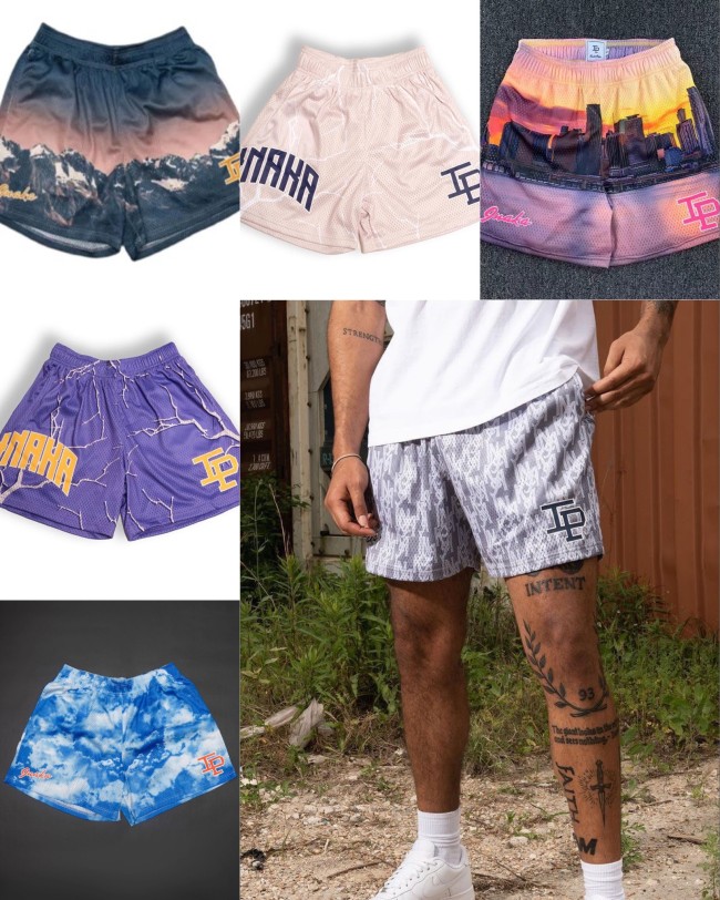  IP Assorted Print Shorts 12 Colors
