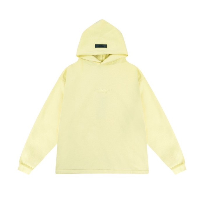 1:1 quality version Flocking printed multicolor hoodie with no hem