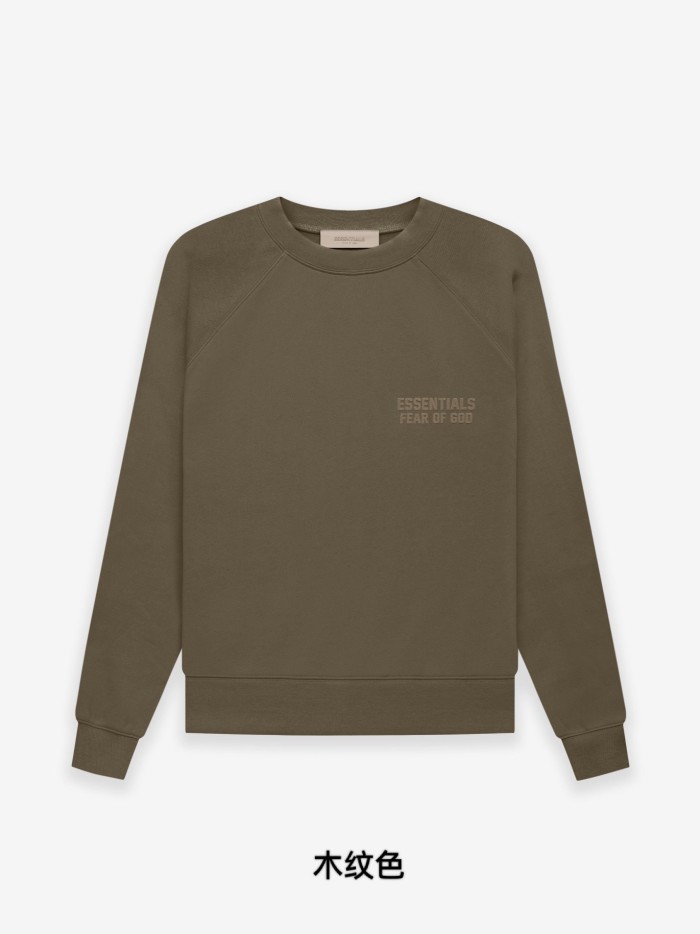 1:1 quality version Flocking printed multicolor round neck pullover