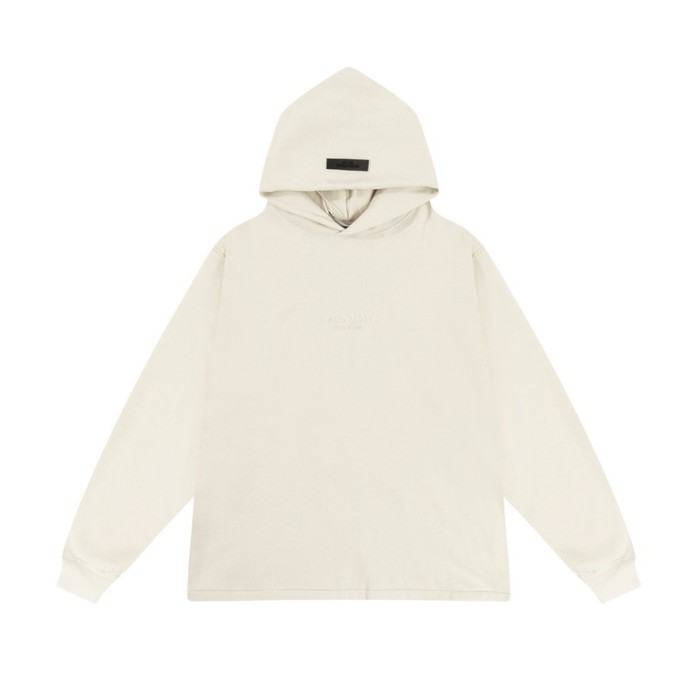 1:1 quality version Flocking printed multicolor hoodie with no hem