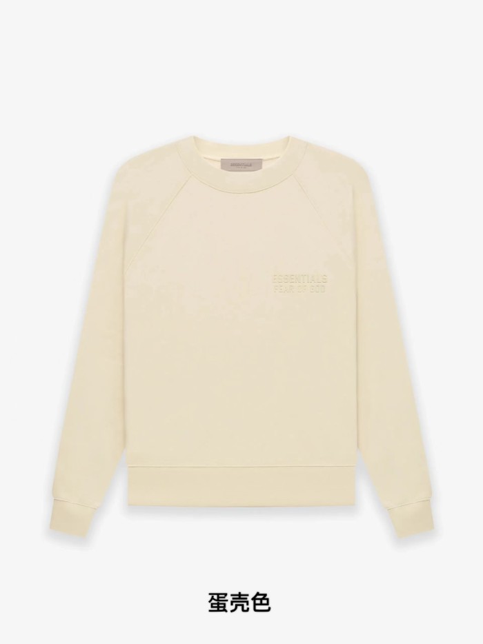 1:1 quality version Flocking printed multicolor round neck pullover