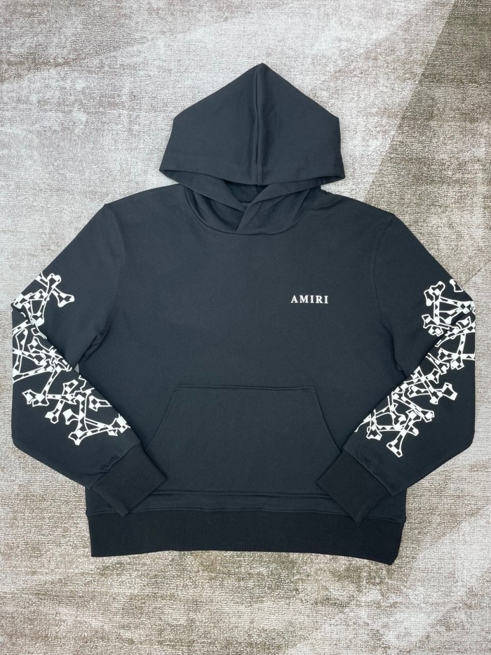 [50% Off]1:1 quality version arm bone print sweatshirt 20577180