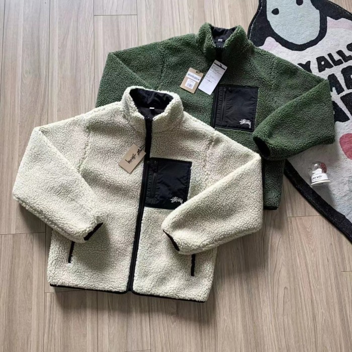 [50% Off]1:1 quality version eigth ball sherpa jacket 3 colors 20640118