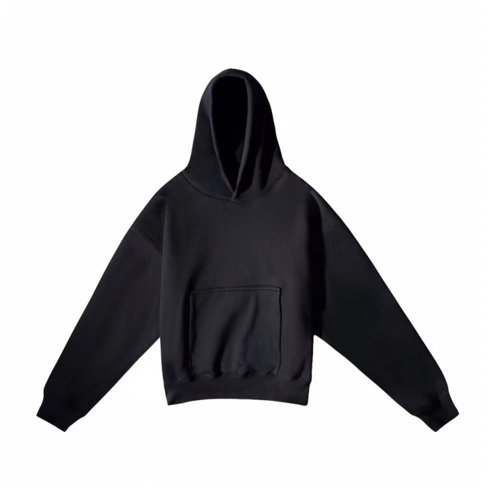 Solid color loose kanye hoodie