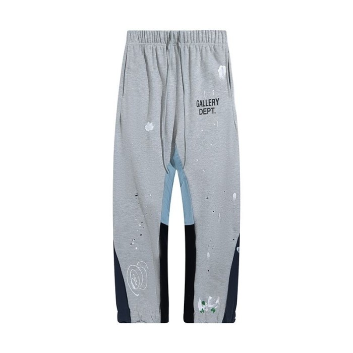 [buy more save more]  Graffiti spliced flared pants