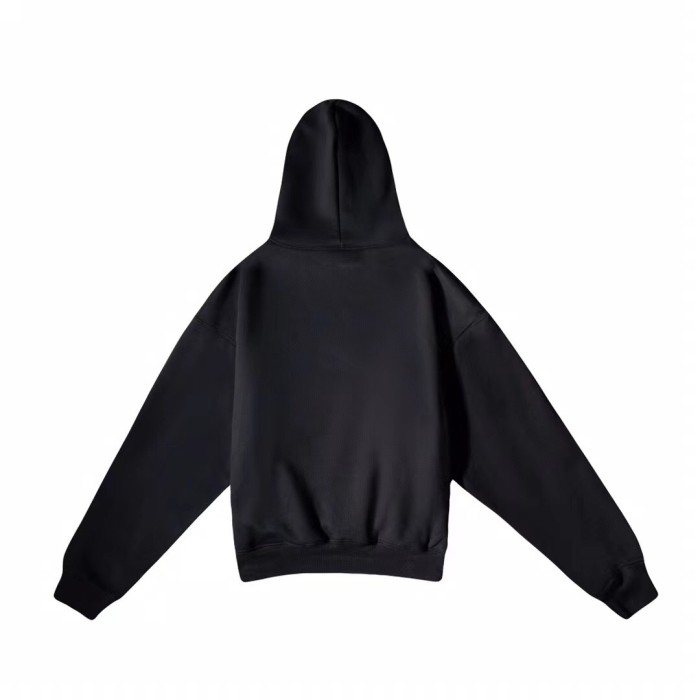 Solid color loose kanye hoodie