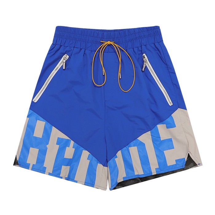 [buy more save more]Clashing letter drawstring shorts