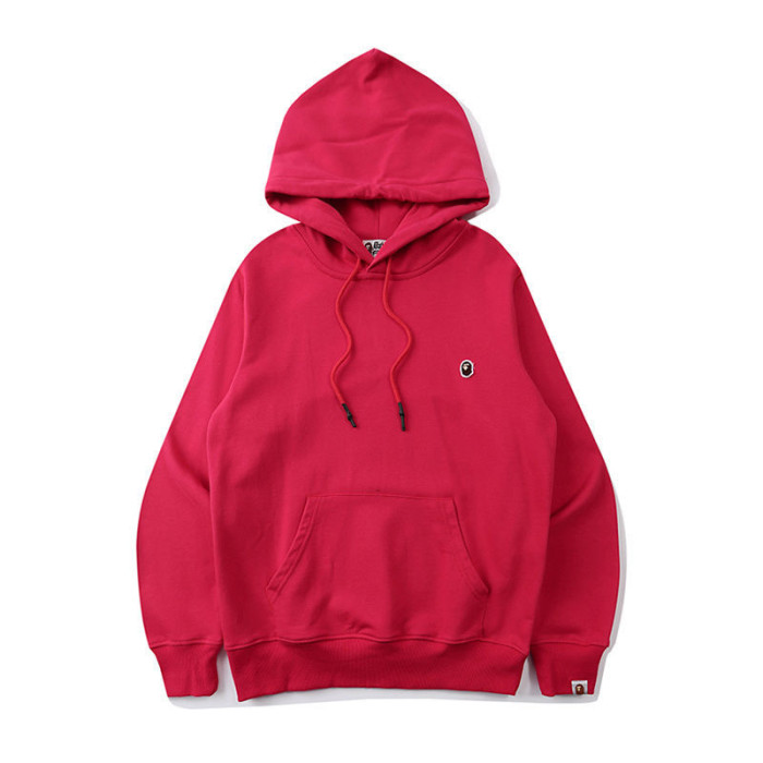 Ape man embroidered logo basic hoodie 5 colors