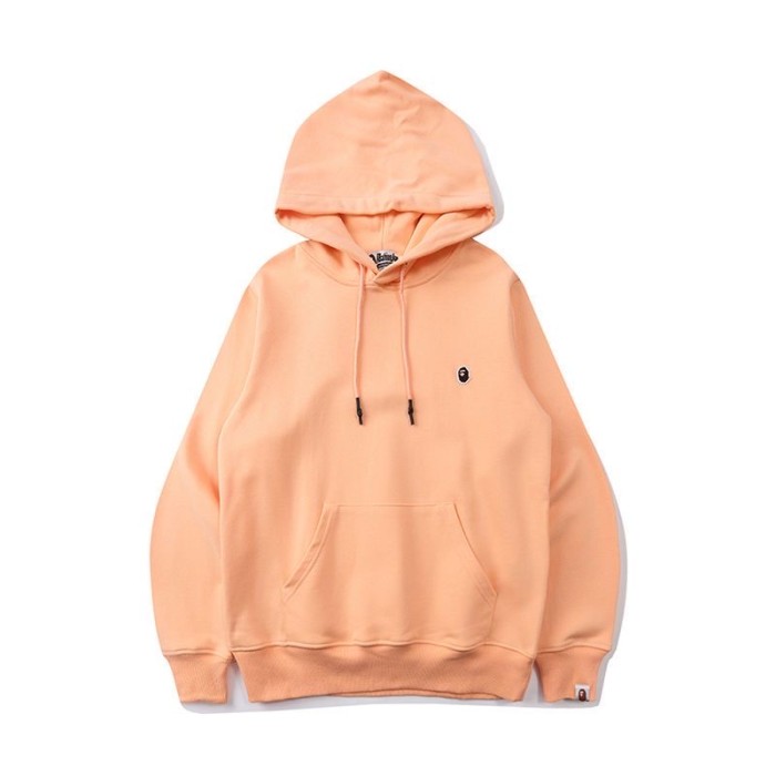 Ape man embroidered logo basic hoodie 5 colors