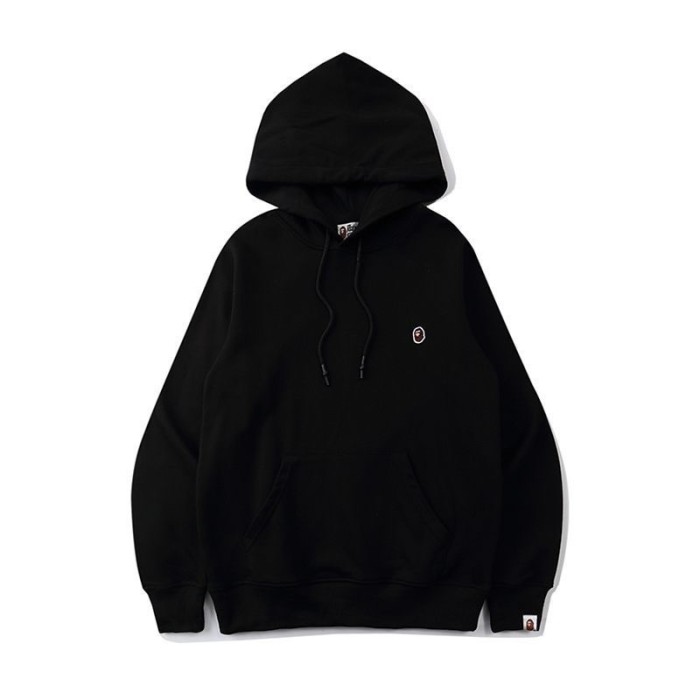 Ape man embroidered logo basic hoodie 5 colors