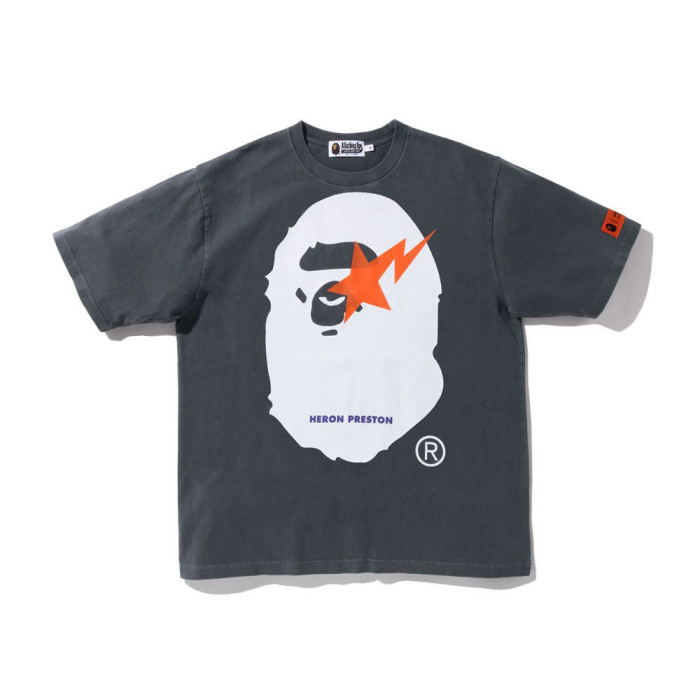 [buy more save more] B@pe Her0n Prest0n big logo tee 3 colors