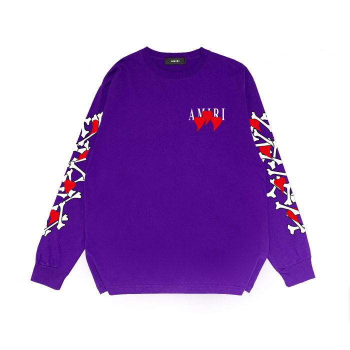 [50% Off]Heart Letter Print Long Sleeves Shirt 21034219