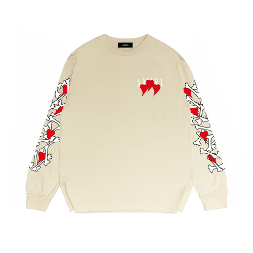 [50% Off]Heart Letter Print Long Sleeves Shirt 21034219