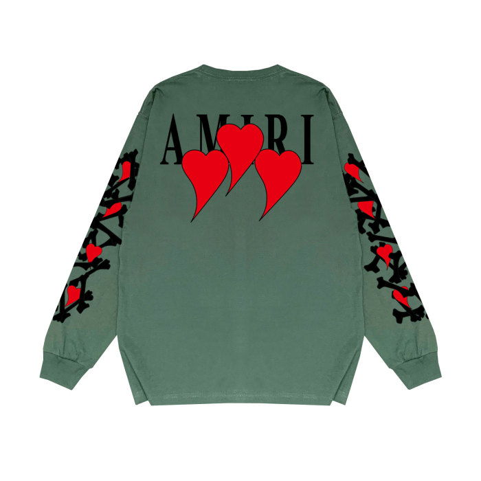 [50% Off]Heart Letter Print Long Sleeves Shirt 21034219