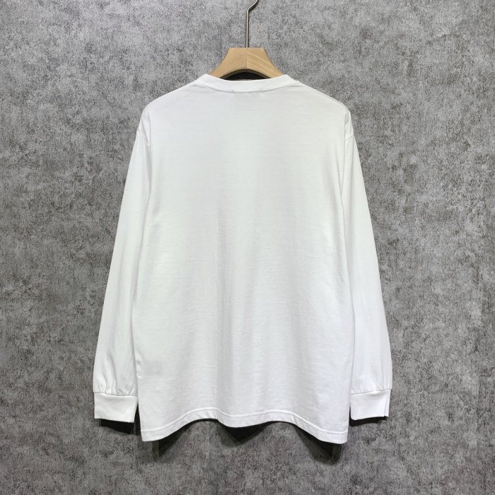 Floral green letter print Long sleeves