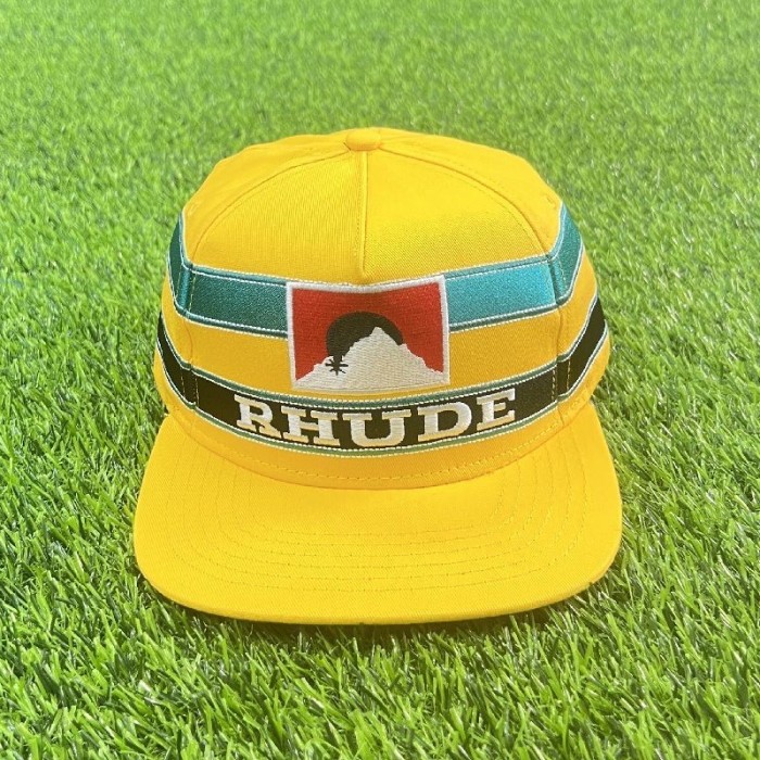 Multicolor embroidered letter flat brim hat 11 colors