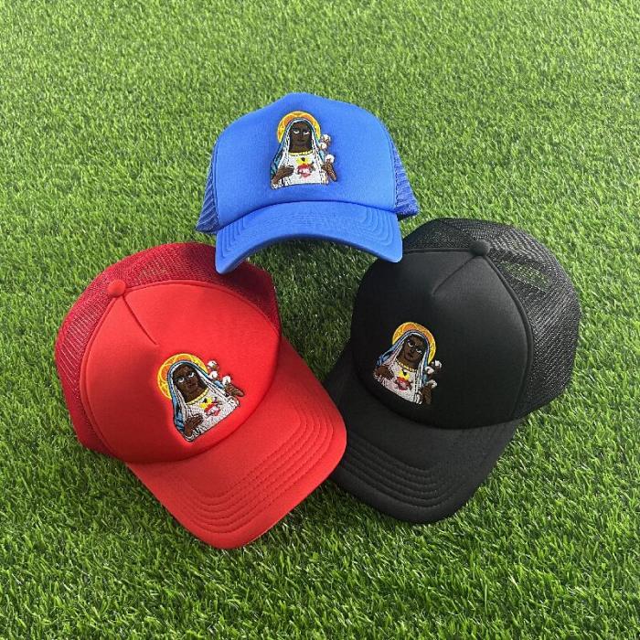 Our Lady Embroidered Trucker Hat