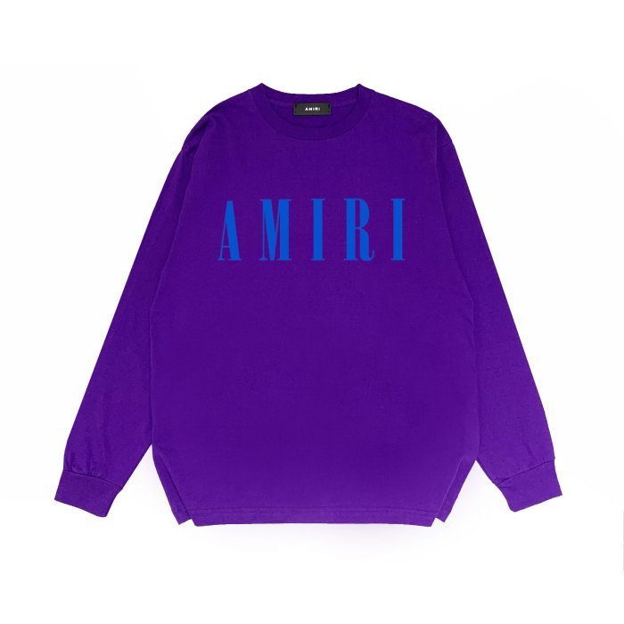 Classic simple letter print long sleeves 8 colors