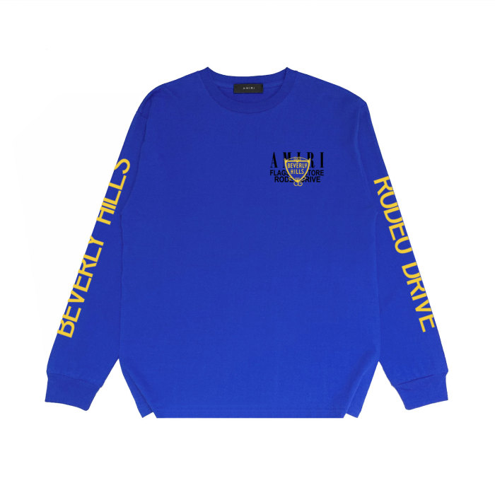 Gold Cup Alphabet Print Long Sleeve