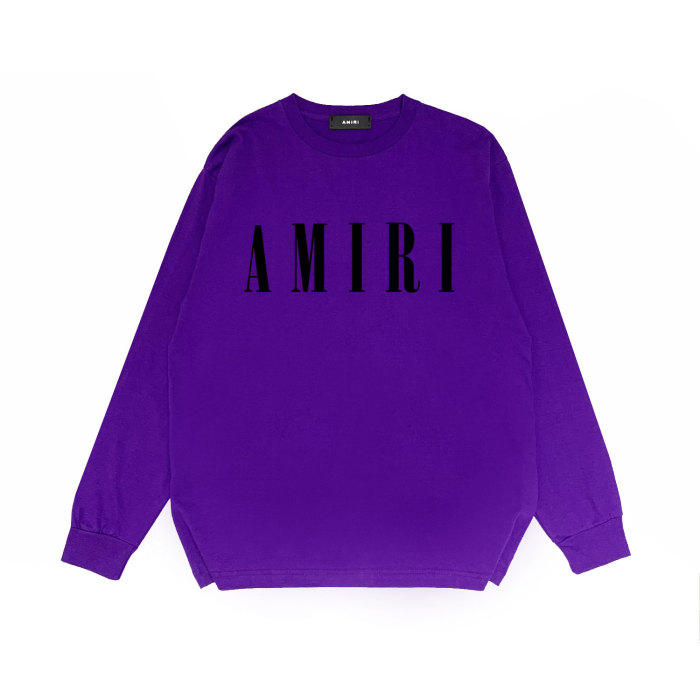 Classic simple letter print long sleeves 8 colors