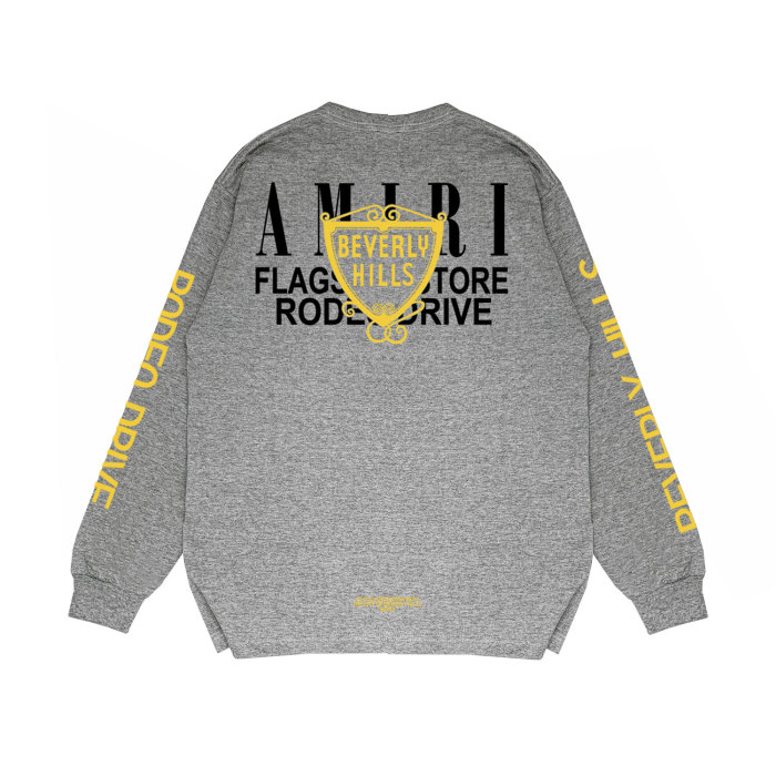 Gold Cup Alphabet Print Long Sleeve