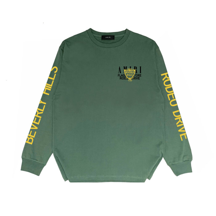 Gold Cup Alphabet Print Long Sleeve