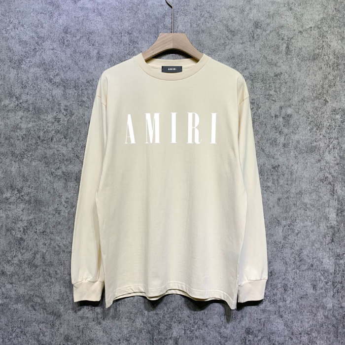 Classic simple letter print long sleeves 8 colors