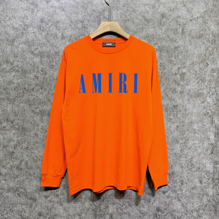 Classic simple letter print long sleeves 8 colors