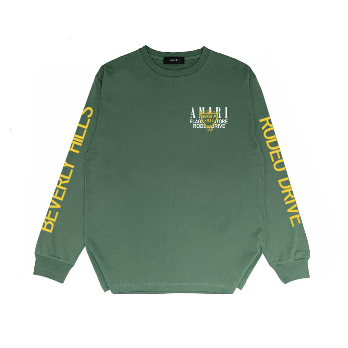 Gold Cup Alphabet Print Long Sleeve