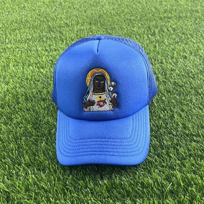 Our Lady Embroidered Trucker Hat