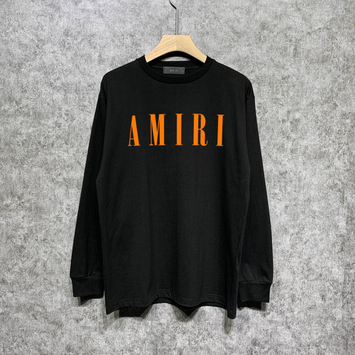 Classic simple letter print long sleeves 8 colors