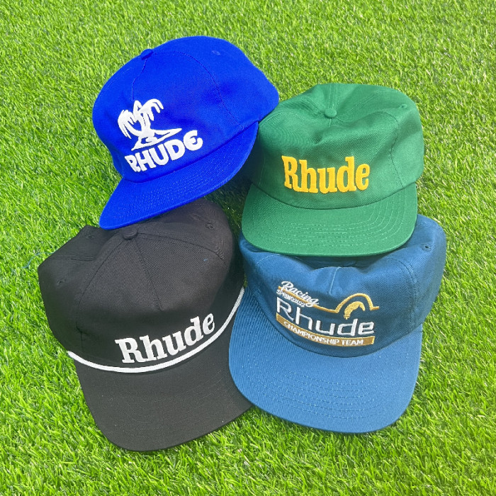 Multicolor embroidered letter flat brim hat 11 colors