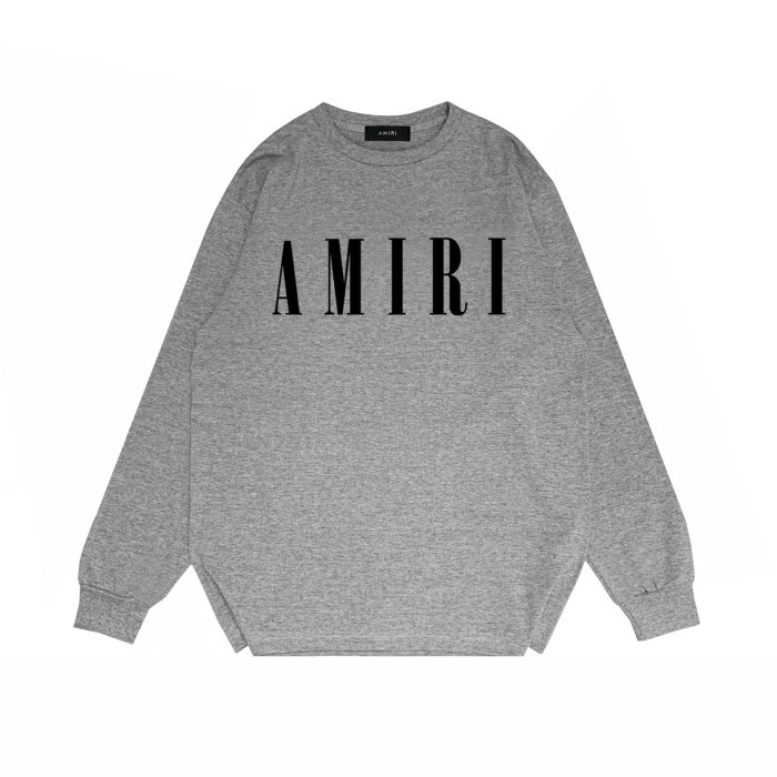 Classic simple letter print long sleeves 8 colors