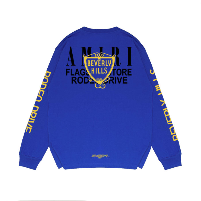 Gold Cup Alphabet Print Long Sleeve
