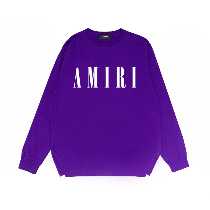 Classic simple letter print long sleeves 8 colors