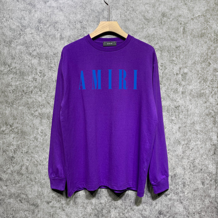 Classic simple letter print long sleeves 8 colors