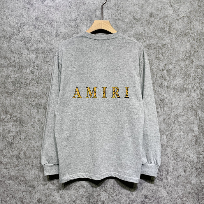 Tiger logo Letter Print Long sleeve